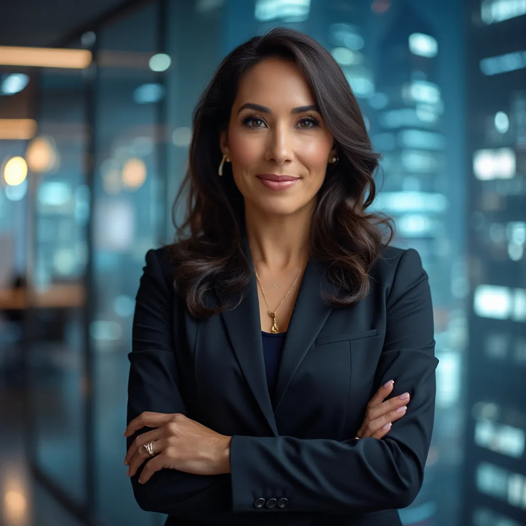 Retrato de Elena Vargas, CEO y Fundadora